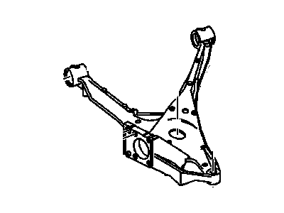 GM 25820032 Rear Suspension Control Arm Assembly