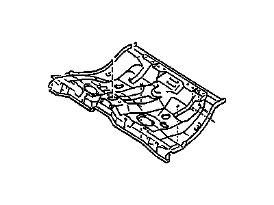 Chevrolet Prizm Floor Pan - 94858797