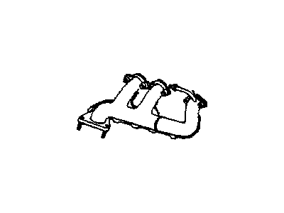 GM 14091681 Exhaust Manifold Assembly L.H.