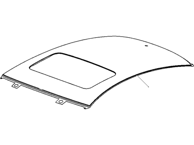 GM 20982114 Panel Assembly, Roof