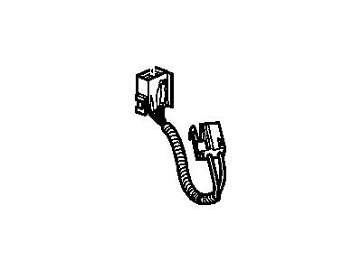 GM 25750687 Harness Assembly, Stop Lamp Switch Wiring