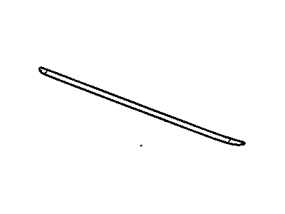 GM 20993866 Weatherstrip Assembly, Front Side Door (Body Side)