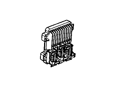 GM 19210737 Powertrain Control Module Assembly