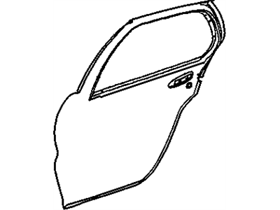 GM 22713995 Panel, Rear Side Door Outer