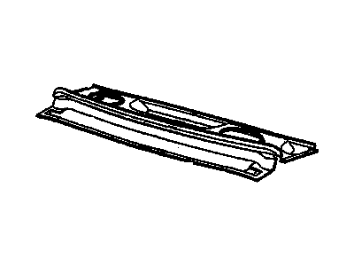GM 25545015 PANEL, Luggage Compartment and Rear Seat to Window
