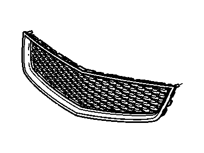 GM 25798747 Grille Assembly, Radiator Lower