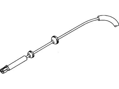 Chevrolet Sprint Speedometer Cable - 96063078