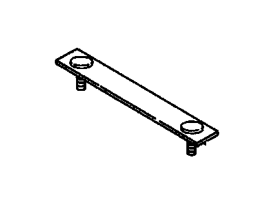 GM 10213599 Plate Assembly, Front Tow Hook Mount