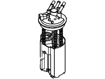 GMC Suburban Fuel Pump - 19369886