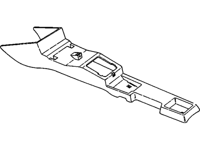 GM 96155918 CONSOLE, Floor Console