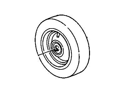 GMC Jimmy Spare Wheel - 9591883