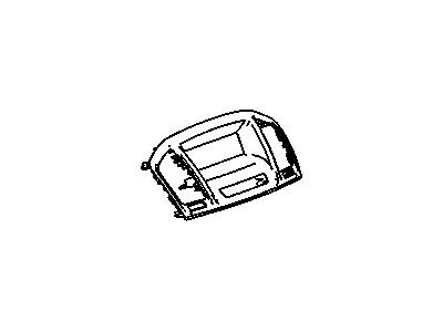 Buick Regal Dash Panel Vent Portion Covers - 13321694