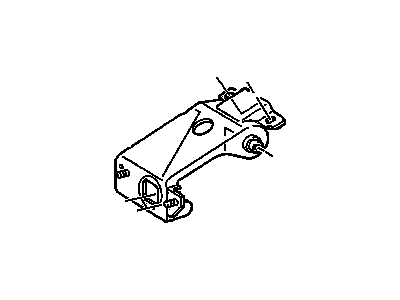 GM 15030123 Bracket Assembly, Clutch Pedal