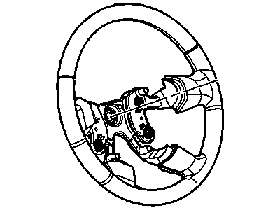 2007 GMC Canyon Steering Wheel - 19417133