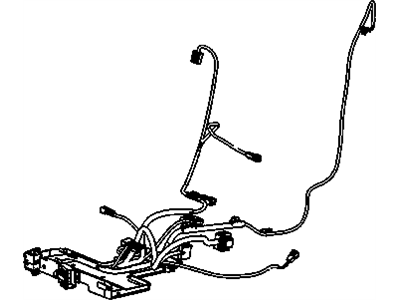 GM 22893489 Harness Assembly, Driver Seat Control Module Wiring