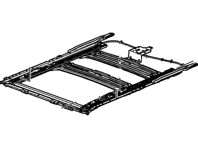 GM 15840308 Frame Assembly, Sun Roof