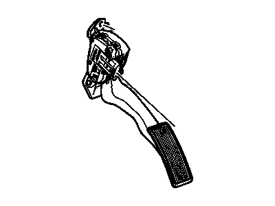 GM 20972082 Pedal Assembly, Accelerator