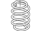 Cadillac Deville Coil Springs - 25693383 Front Spring