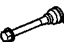 GM 15015985 Socket,Wheel Wrench Extension