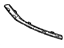GM 25698157 Strip, Front Bumper Outer Rubber *Paint To Mat