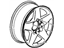 GM 84020558 20x8.5-Inch Aluminum Wheel in 5-Spoke Polished Finish