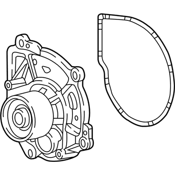 GM 12645126 Water Pump Assembly