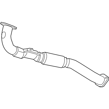 Chevrolet Traverse Exhaust Pipe - 84029006