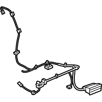 GM 22959870 Harness Assembly, Front Seat Wiring