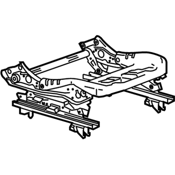 GM 13580923 Frame Assembly, Front Seat Cushion