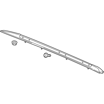 GM 23468675 Rail Assembly, Luggage Carrier Side