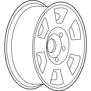 Hummer Spare Wheel - 9595907