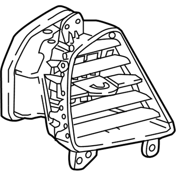 GM 84270976 Outlet Assembly, Instrument Panel Center Air