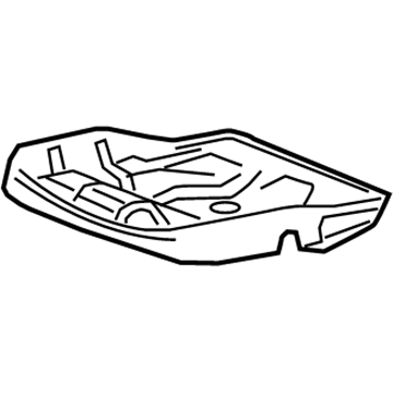 GM 95186543 Frame Assembly, Front Seat Cushion