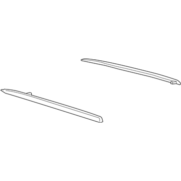 GM 15704479 Rail Assembly, Luggage Carrier Side
