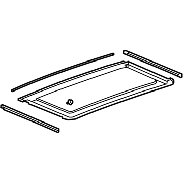 GM 25842118 Window Assembly, Roof Stationary