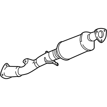 GM 84392383 NOX Catalytic Converter Assembly (W/ Exh Pipe)