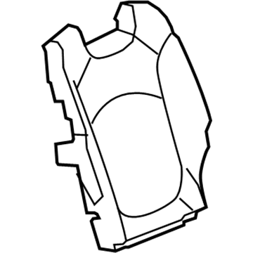 2015 Chevrolet Traverse Seat Cushion Pad - 22775891