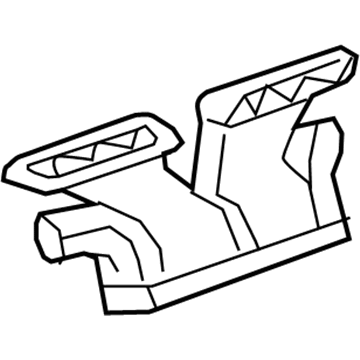GM 20934479 Duct Assembly, Windshield Defroster Nozzle