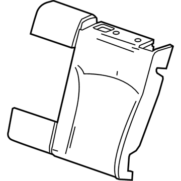 GM 22899717 Cover,Rear Seat Back