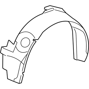 GM 10333702 Liner Assembly, Front Wheelhouse