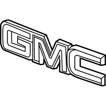 GMC Emblem - 84674421
