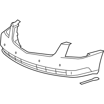 GM 20823613 Front Bumper Cover
