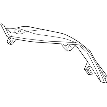 GM 22990564 Panel, Rear Body Structure Stop Lamp Trim