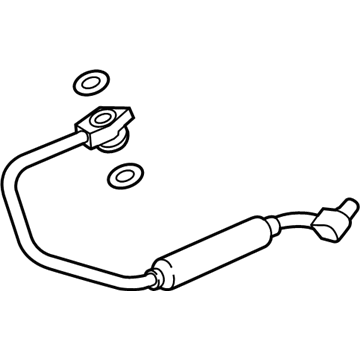 GM 12659881 Pipe Assembly, Turbo Oil Feed (Rh)