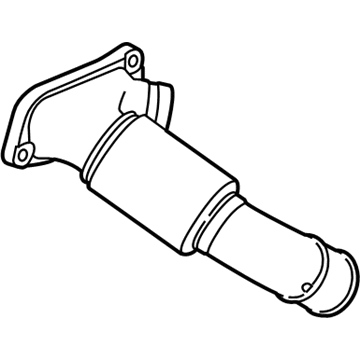 GM 12655776 Pipe Assembly, Charging Air Cooler Inlet