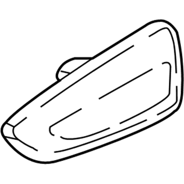 GM 13491088 Lamp Assembly, Front Side Turn Signal
