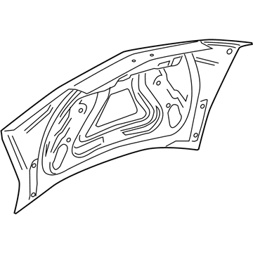 GM 22830276 Lid Assembly, Rear Compartment