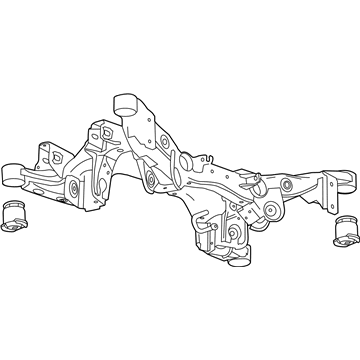 GM 22934602 Cradle Assembly, Rear Suspension