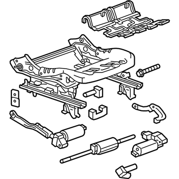 GM 22795840 Frame Assembly, Front Seat Cushion