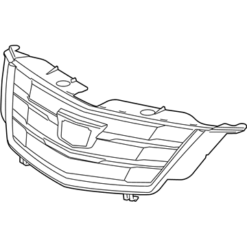 GM 23180281 Grille Assembly, Front
